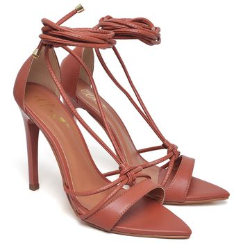 7926 Sandália Salto Alto Napa Blush - ELLA´S ONLINE | Calçados e Acessórios Femininos