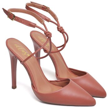 7927 Scarpin Salto Alto Napa Blush - ELLA´S ONLINE | Calçados e Acessórios Femininos
