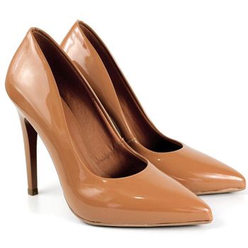 Scarpin Salto Alto Verniz Caramelo - ELLA´S ONLINE | Calçados e Acessórios Femininos