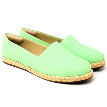 Sapatilha Alpargata Ella's Lona Menta - ELLA´S ONLINE | Calçados e Acessórios Femininos