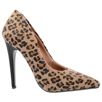 Scarpin Salto Alto Pelo de Onça - ELLA´S ONLINE | Calçados e Acessórios Femininos