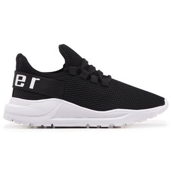 Tênis Turbo Preto e Branco - Ever Way