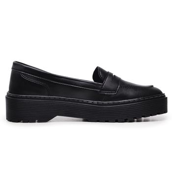 Mocassim Elisa Rafaela Preto - Ever Way