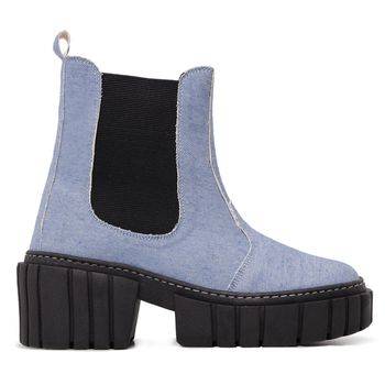 Bota Chelsea Livia Jeans - Ever Way