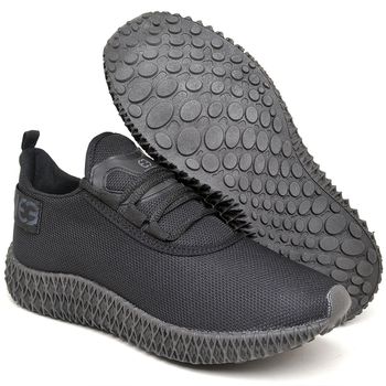 Tênis Boost Feminino Evoltenn Esporte Casual Colmeia Black - Evoltenn