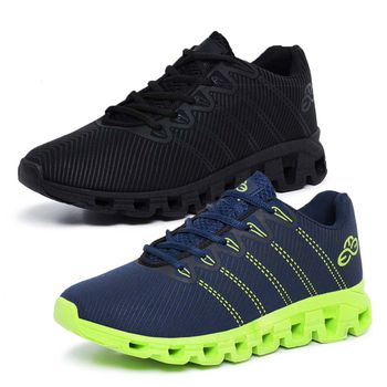 Kit 2 Tênis Masculino Esportivo Evoltenn Running Nuvem Black e Marinho