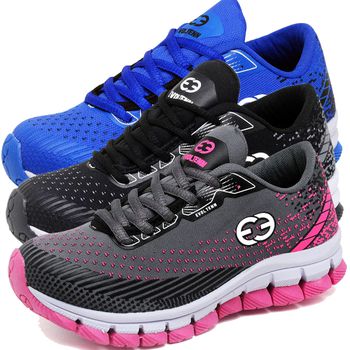 Kit 3 Tênis Infantil Evoltenn Impacto Cinza, Azul e Preto