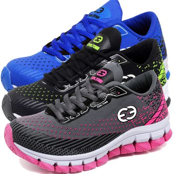 Kit 3 Tênis Infantil Evoltenn Impacto Cinza, Azul e Verde