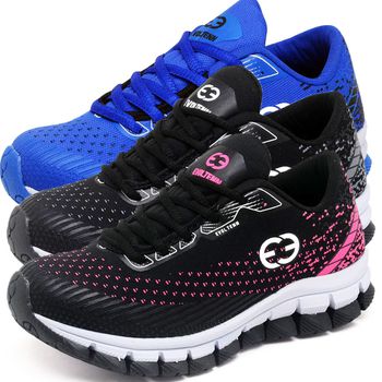 Kit 3 Tênis Infantil Evoltenn Impacto Pink, Azul e Preto