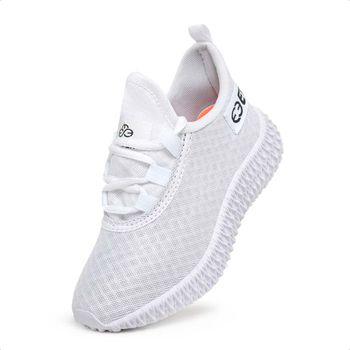 Tênis Infantil Esportivo Evoltenn Colmeia Branco - Evoltenn