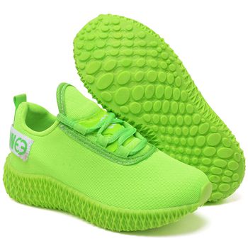 Tênis Infantil Esportivo Evoltenn Colmeia Verde - Evoltenn