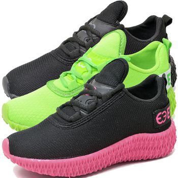 Kit 3 Tênis Infantil Esportivo Colmeia Black, Verde e Preto Rosa
