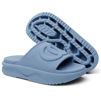 Chinelo Feminino Nuvem Ultra Leve Confortavel Tendencia Azul - Evoltenn