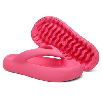 Chinelo Feminino Nuvem Sandália Dedo Verão Pink - Evoltenn