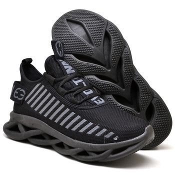 Tênis Easy Style Feminino Evoltenn Solado Trançado Black - Evoltenn