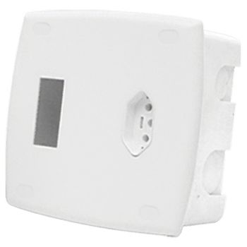 CAIXA CDT DE EMBUTIR COM TOMADA 20A ILUMI - FLUZÃO CONSTRUÇÃO