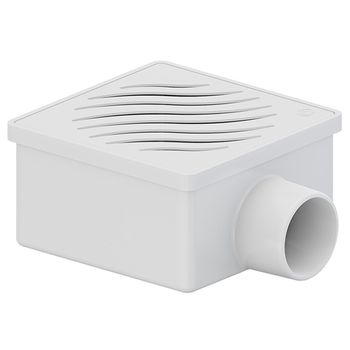 RALO SIFONADO QUADRADO TIGRE - FLUZÃO CONSTRUÇÃO