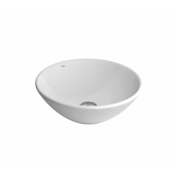 CUBA DE APOIO REDONDA 35CM BRANCA DECA - FLUZÃO CONSTRUÇÃO