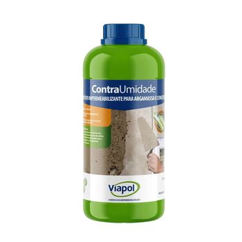 VIAPOL CONTRA UMIDADE 1 LITRO - FLUZÃO CONSTRUÇÃO