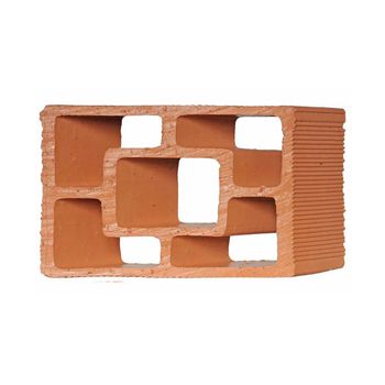 TIJOLO 25X19 VAZADO DIAGONAL QUADRADO - FLUZÃO CONSTRUÇÃO