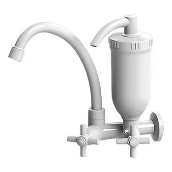 TORNEIRA COM FILTRO PAREDE MÓVEL 2267 C31 BRANCA R... - FLUZÃO CONSTRUÇÃO