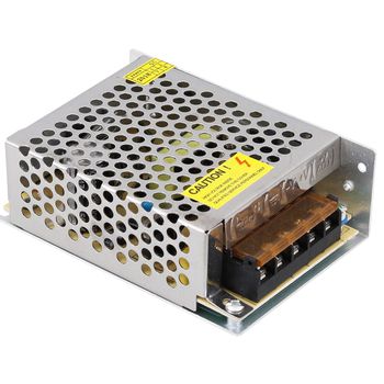 DRIVER PARA FITA LED IPV20 5A 12V 6W - FLUZÃO CONSTRUÇÃO