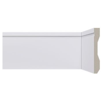 RODAPÉ LEV102 BRANCO 100X13MM 2.40M - FLUZÃO CONSTRUÇÃO