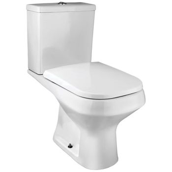 COMBO VASO COM CAIXA ACOPLADA LIKE BRANCO - FLUZÃO CONSTRUÇÃO