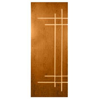 PORTA CT04 FRISADA HDF ANGELIM 210X70CM - FLUZÃO CONSTRUÇÃO