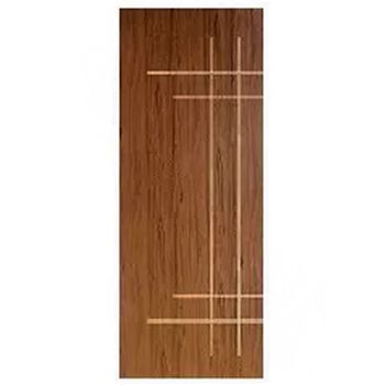 PORTA CT04 FRISADA HDF SUCUPIRA 210X60CM - FLUZÃO CONSTRUÇÃO