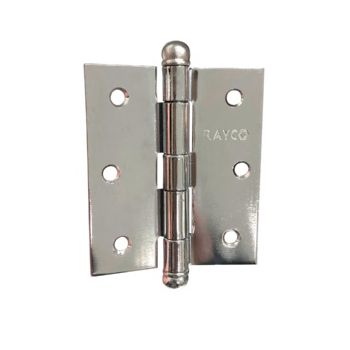 DOBRADIÇA CROMADA PINO/BOLA RAYCO - FLUZÃO CONSTRUÇÃO