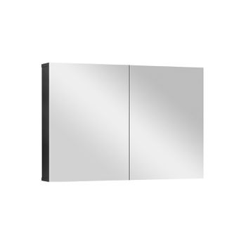 ESPELHEIRA 80CM INDUSTRY PRETO - FLUZÃO CONSTRUÇÃO