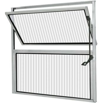 BASCULANTE ALUMÍNIO COM 1 ARTICULAÇÃO DE VIDRO CAN... - FLUZÃO CONSTRUÇÃO