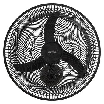 VENTILADOR OSC PAREDE 50 CM NEW PRETO 127V VENTISO - FLUZÃO CONSTRUÇÃO