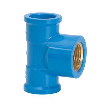 TE SOLDÁVEL BUCHA LATÃO 25MMX3/4 - AMANCO - FLUZÃO CONSTRUÇÃO