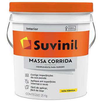 MASSA CORRIDA SUVINIL BALDE 25KG - FLUZÃO CONSTRUÇÃO
