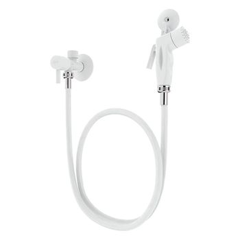 KIT DUCHA POP BRANCO 1,20M - BLUKIT - FLUZÃO CONSTRUÇÃO