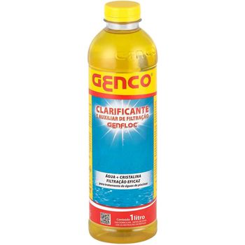 CLARIFICANTE E AUXILIADOR DE FILTRACAO GENCO 1L - FLUZÃO CONSTRUÇÃO
