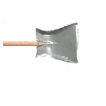 PÁ DE LIXO GALVANIZADA CABO LONGO - FLUZÃO CONSTRUÇÃO