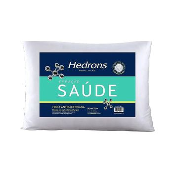 TRAVESSEIRO GERAÇÃO SAÚDE - 50CM X 70CM - HEDRONS... - FLUZÃO CONSTRUÇÃO