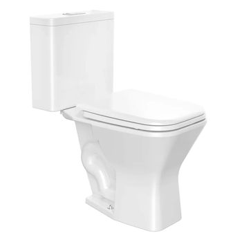 COMBO VASO COM CAIXA ACOPLADA POP BRANCA DOCOL - FLUZÃO CONSTRUÇÃO