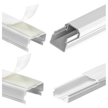 CANALETA 2000MM COM FITA AUTO COLANTE ILUMI - FLUZÃO CONSTRUÇÃO