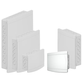 QUADRO DE DISTRIBUIÇÃO EMBUTIR SEM BARRAMENTO PORT... - FLUZÃO CONSTRUÇÃO