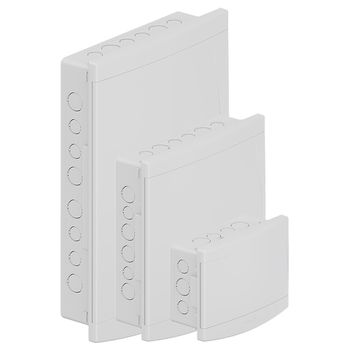 QUADRO DE DISTRIBUIÇÃO DE EMBUTIR COM BARRAMENTO P... - FLUZÃO CONSTRUÇÃO