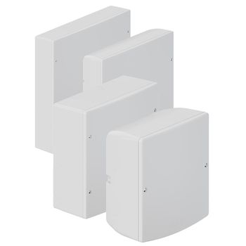 CAIXA DE PASSAGEM ELÉTRICA DE PAREDE SOBREPOR TIGR... - FLUZÃO CONSTRUÇÃO