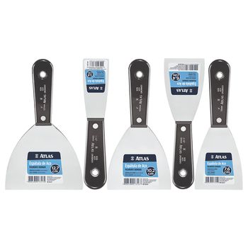 ESPÁTULA DE AÇO CROMADO ATLAS - FLUZÃO CONSTRUÇÃO