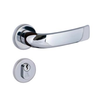 Fechadura Roseta AlianÇa Galaxy Cromada - FLUZÃO CONSTRUÇÃO