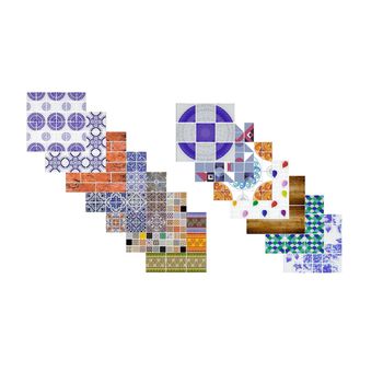 PASTILHA DE VIDRO IDESIGN COLORTIL DIVERSOS - FLUZÃO CONSTRUÇÃO