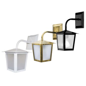 Arandela Colonial Quadrada Pequena E-27/l-2-b IDEA... - FLUZÃO CONSTRUÇÃO