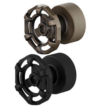 ACABAMENTO PARA REGISTRO 3/4'' 1/2'' 1'' LIVING 70 - FLUZÃO CONSTRUÇÃO